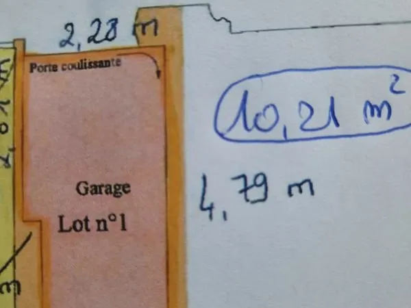 Garage 10,21 m2 Bordeaux Centre