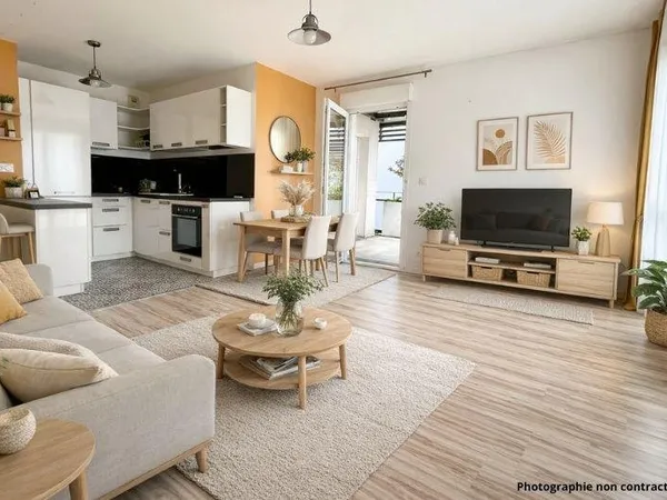 Appartement 3 pièces 59 m²