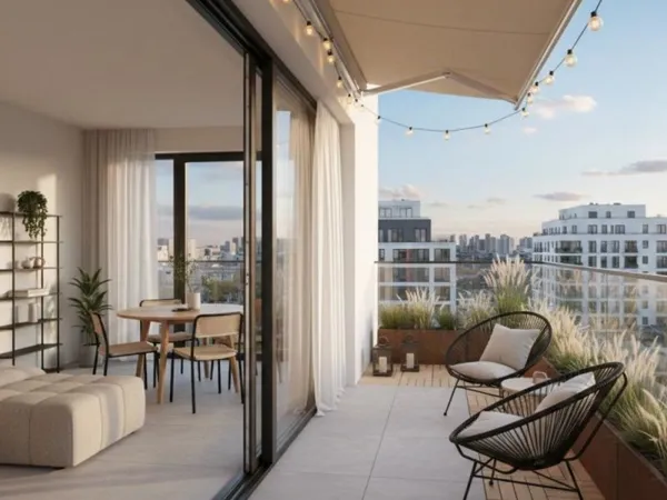 NOUVEAUTÉ 3 PIÈCES AVEC TERRASSE DANS UNE RESIDENCE DE STANDING A 2 PAS DES TRANSPORTS