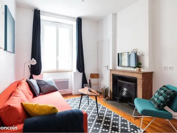 Appartement T2 meublé 42 m2 - Lyon Part Dieu