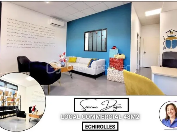 Local 1 pièce 47 m²