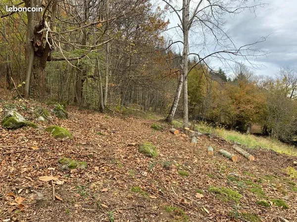 Terrain constructible 872m2 Chanou / Retournac