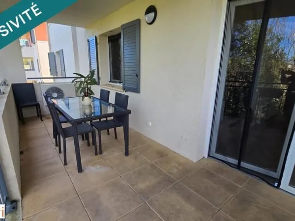 Appartement T2, avec place de parking en sous-sol