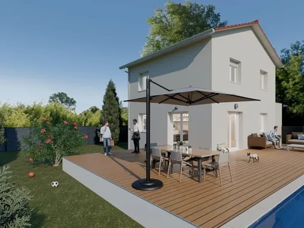 Maison neuve + terrain à NOYAREY, à ne pas manquer !