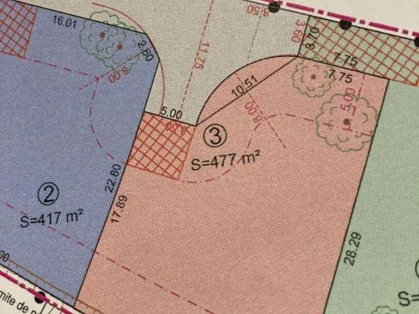 Terrain Biscarrosse 477 m2