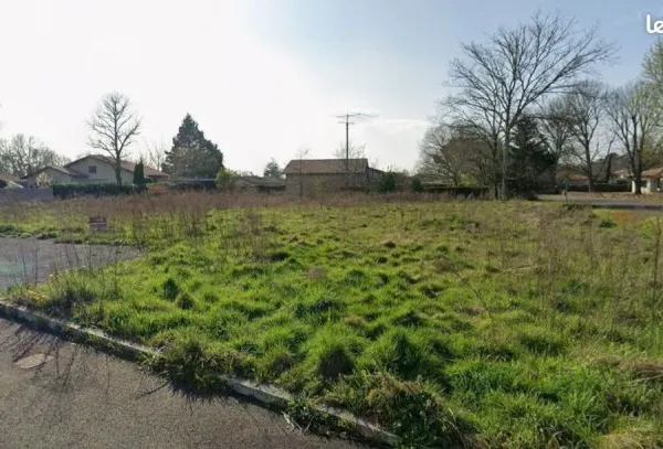 Terrain 500 m² Parentis En Born