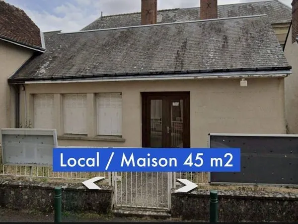 Maison 2 pièces 45 m²