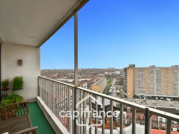 Appartement lumineux avec vue dégagée - Résidence sécurisée avec gardien