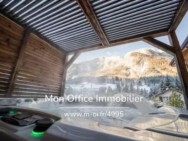 Référence : 6253-TCA - Chalet de haut standing 5 suites - Sauna et Spa - Au calme absolu