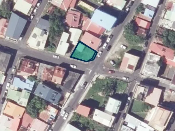 TERRAIN CONSTRUCTIBLE BOURG DE CAPESTERRE BELLE EAU