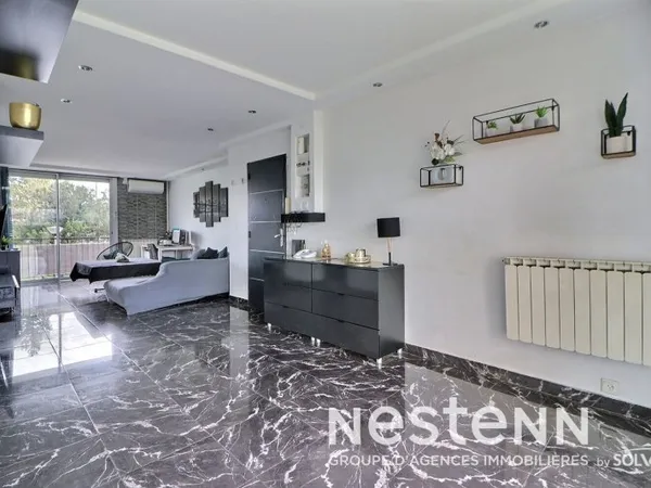 Appartement Saint Priest T4 80m2, double balcon, cave et stationnement