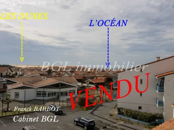 STUDIO MEZZANINE AVEC VUE SUR LES DUNES ET L'OCEAN