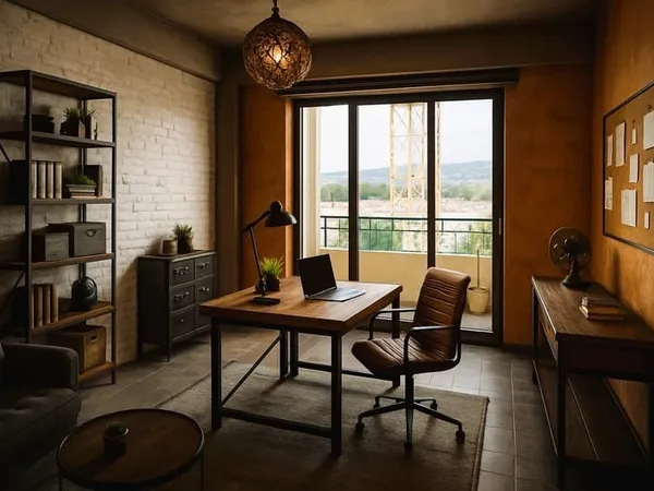 Bureau Lumineux à Bormes-les-Mimosas, Vue Imprenable