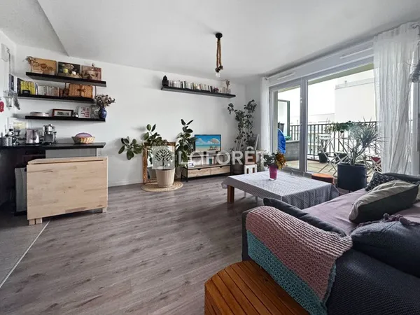 Appartement 3 pièces 57 m²