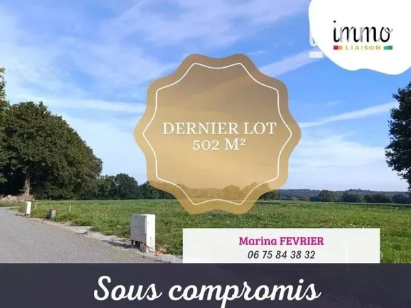 Votre futur terrain à bâtir dans un lotissement à taille humaine