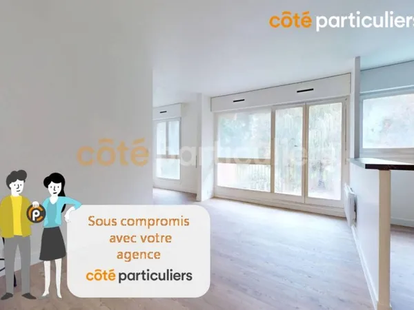 3 pièces de 62m² idéalement situé