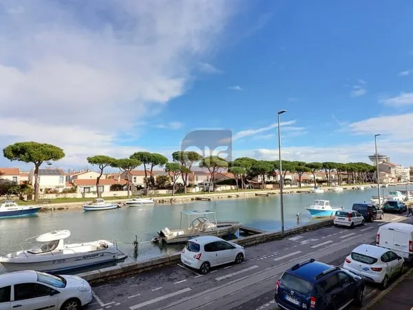 PALAVAS-LES-FLOTS - VENTE APPARTEMENT 2 PIECES 30 m2 + 7m2 d