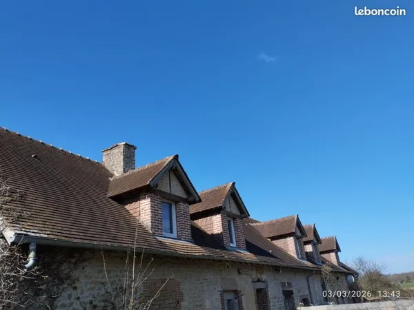 Maison en campagne 1,3ha