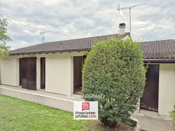 Maison de plain-pied dans un quartier calme, et non inondable