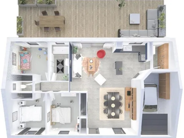 Maison ROUCOU 90 m² + garage à Sablons