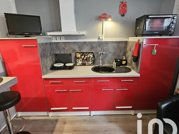 Studio 1 pièce 15 m²