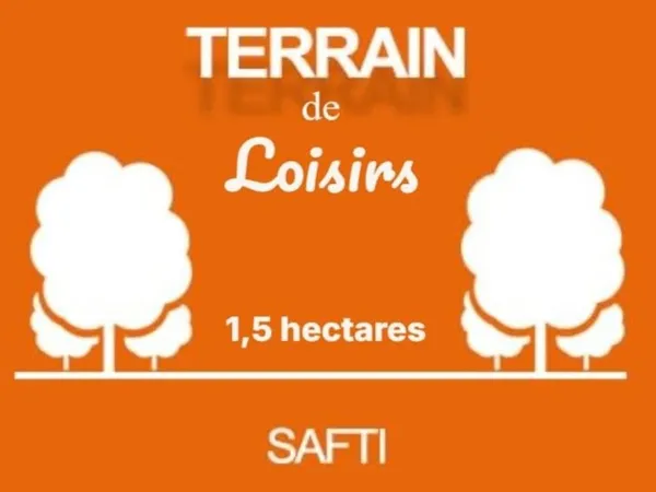 Terrain de Loisirs de 15 000m2