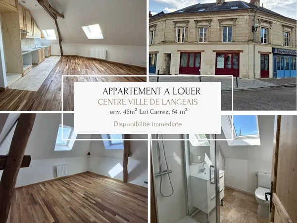 Location appartement T3 Langeais