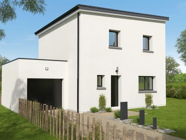 Projet de construction d'une maison 95 m² avec terrain à GUIDEL (56)