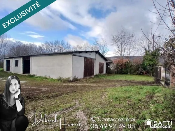 Entrepôt 230 m² CESSIEU