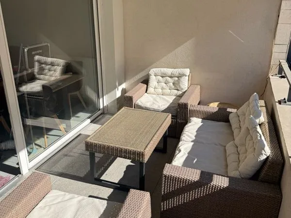 Studio meublé avec terrasse Baille / Timone