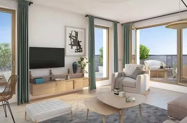 - 5 pièces avec grande terrasse de 107m² proche Ligne 13 et futur ligne 15 - Gennevilliers