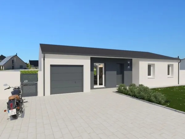 Terrain + maison 89 m²