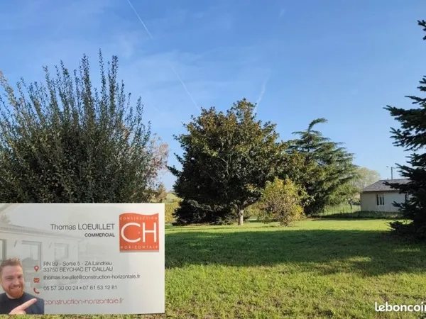 Terrain 440 m² Le Pout