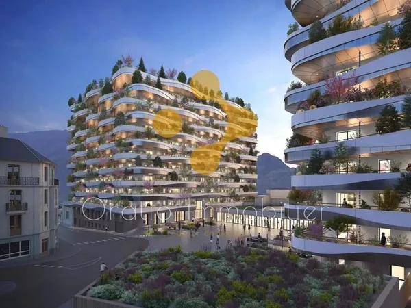 T2 de luxe avec terrasse végétalisée