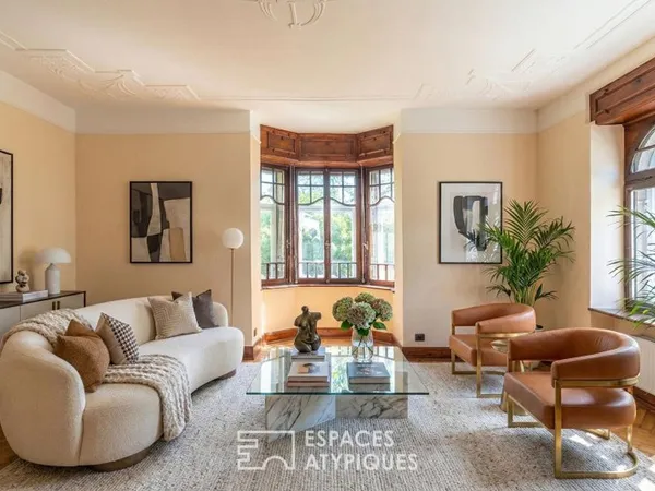Appartement bourgeois soigneusement rénové