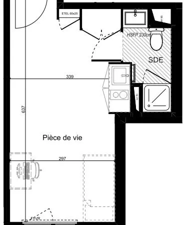 Studio NEUF à Bourg-en-Bresse, proximité immédiate CEUBA