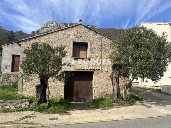 A vendre, maison individuelle de 90m2 avec terrain, colombières sur orb
