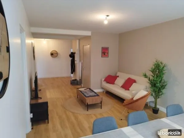 Colocation chambre meublée