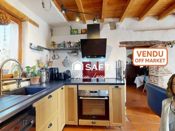 Ancienne ferme avec cachet et grand terrain