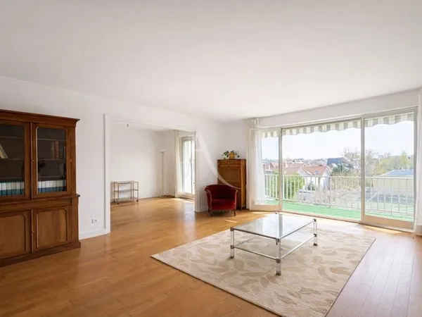 Appartement Asnieres Sur Seine_becon_5 pièce(s) traversant_116 m2_3ème étage_double balcons_deux par