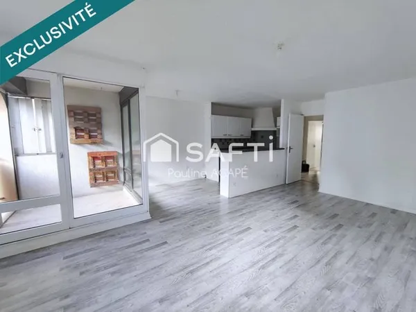 Appartement 3 pièces 64 m²