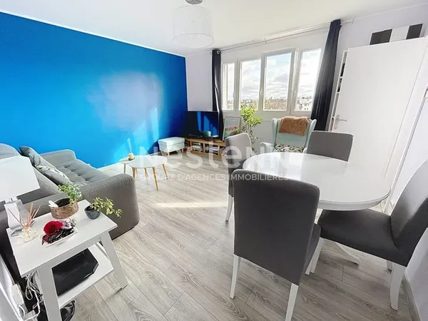 A vendre appartement de 2 pièces de 47 m² à Plaisir - quartier centre-ville