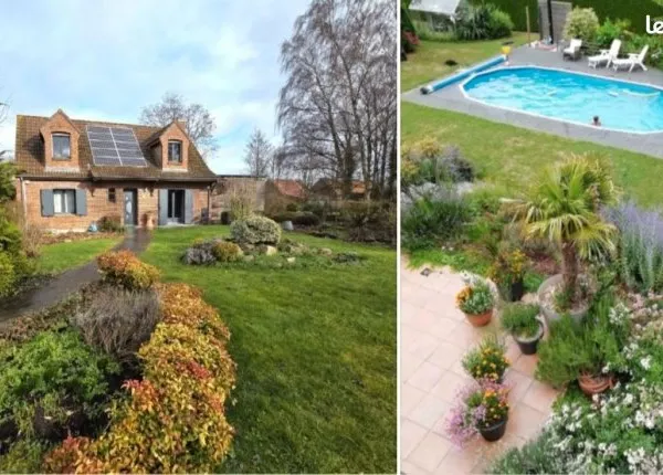 Vente maison individuelle avec piscine sur Fressies