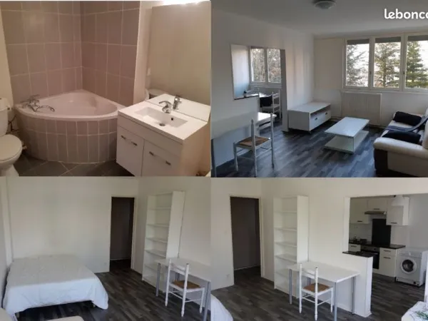 Appartement T1 42 m2 meublé, la Métare
