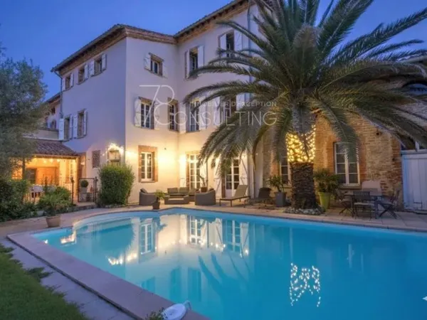 VENTE 20MN SUD TOULOUSE ENSEMBLE IMMOBILIER AVEC PISCINE