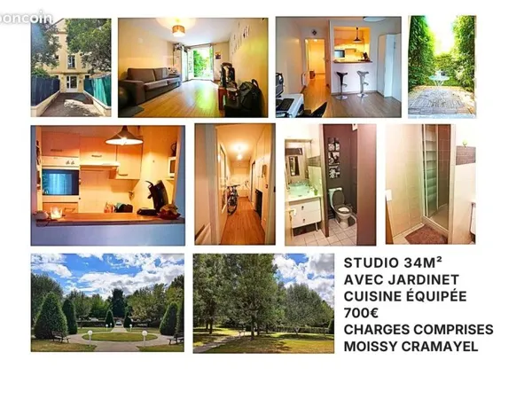 Location studio a moissy cramayel
