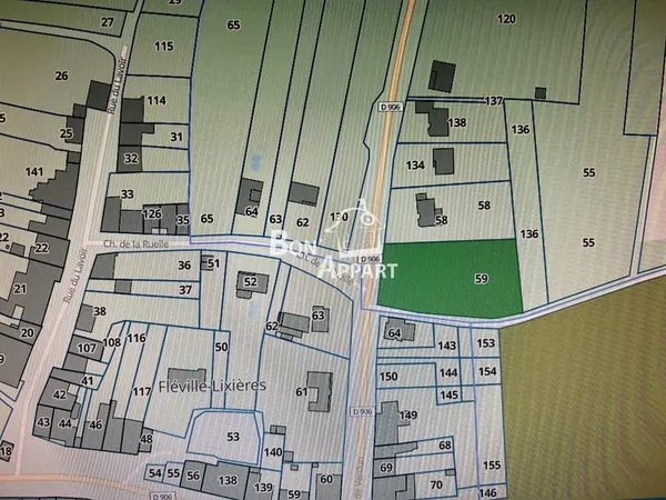 Terrain Lot 1 ou Lot 2 à 103.000 EUR le Lot à Fléville-Lixiè