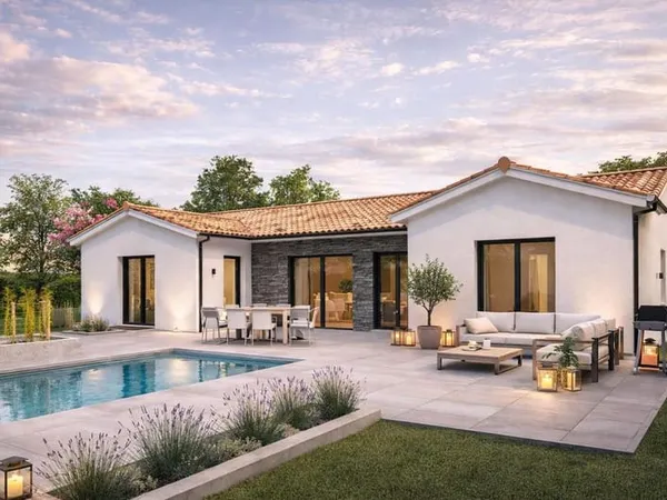 Projet de construction d'une maison 116 m² avec terrain à CADILLAC-EN-FRONSADAIS (33)