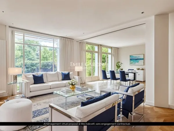À Vendre - Appartement - Neuilly-Sur-Seine - 92200 - Appartement - Rez-de-Jardin - 5 Chambres