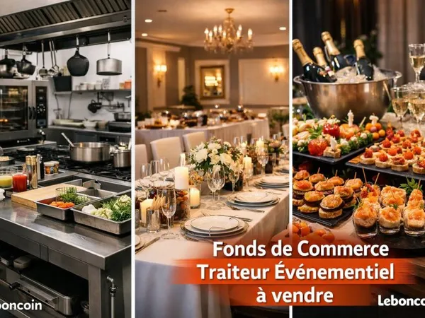 A vendre fond de commerce traiteur